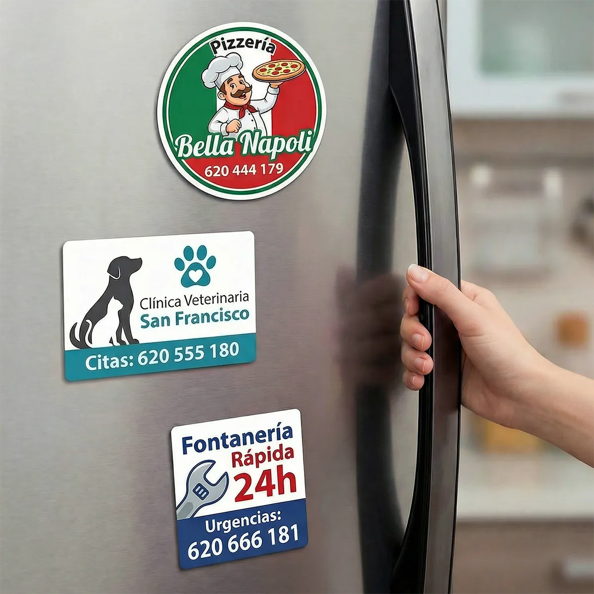 Imanes publicitarios personalizados para promociones, campañas y recordatorio de marca